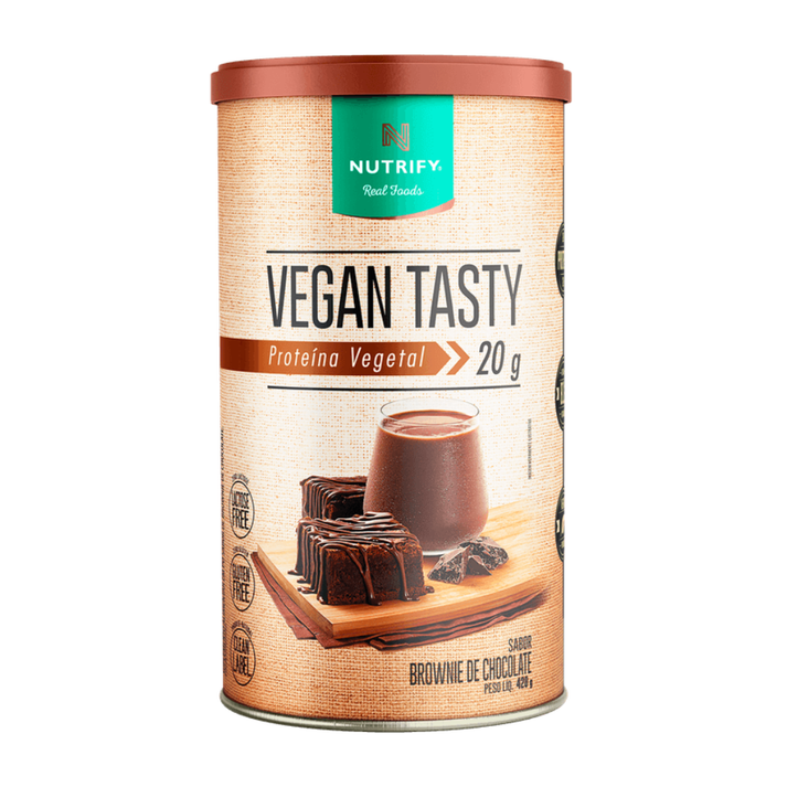 Vegan Tasty Brownie de Chocolate 420g Nutrify Nutrify