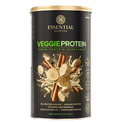 Veggie Protein Banana com Canela 462g Essential Essential