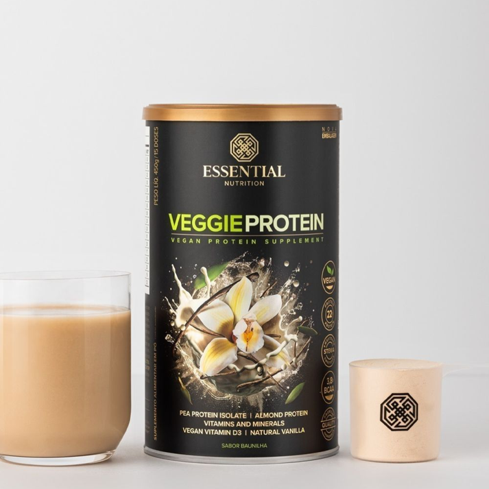 Veggie Protein Baunilha 450g Essential Essential