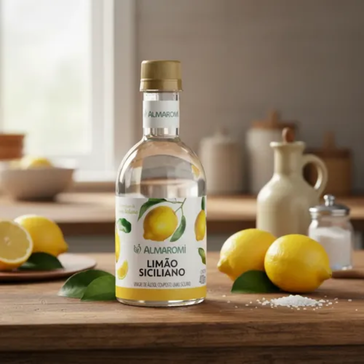 Vinagre Almaromi Limão Siciliano 400ml Almaromi