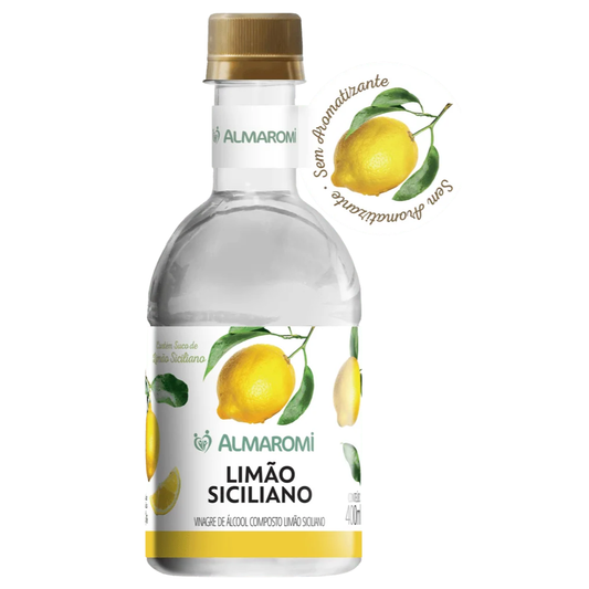 Vinagre Almaromi Limão Siciliano 400ml Almaromi