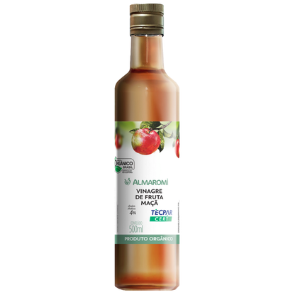 Vinagre de Maçã Orgânico 500ml Almaromi Almaromi
