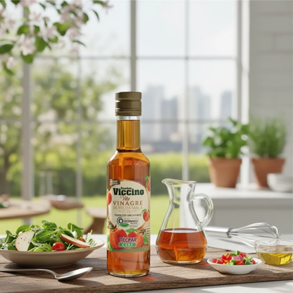 Vinagre de Maçã Senhor Viccino Orgânico 250ml Almaromi
