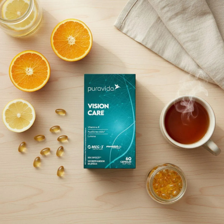 Vision Care 60 Cápsulas 500mg Puravida Puravida