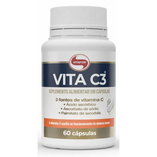 Vitamina C3 60 Cápsulas Vitafor Vitafor