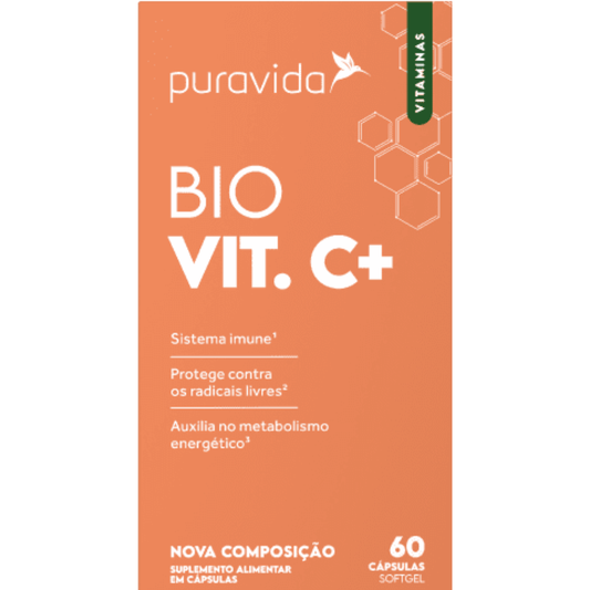 BIO VIT C+ 60 Cápsulas Pura Vida Puravida