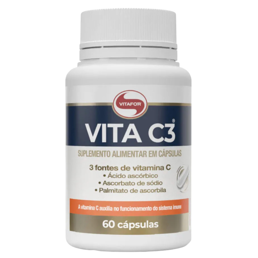 Vitamina C3 60 Cápsulas Vitafor Vitafor