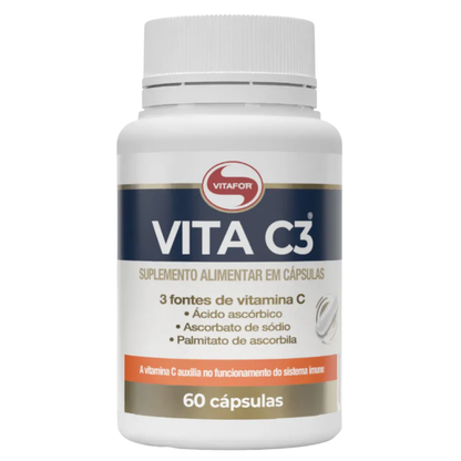 Vitamina C3 60 Cápsulas Vitafor Vitafor