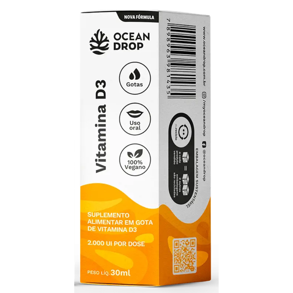 Vitamina D3 - 30ml Ocean Drop Ocean Drop