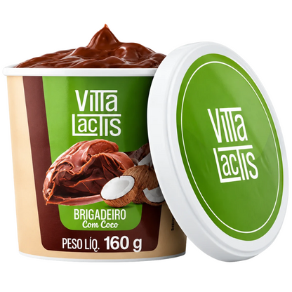 Vitta Lactis Brigadeiro com Coco 160g Empório Áurea