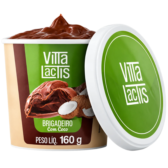 Vitta Lactis Brigadeiro com Coco 160g Empório Áurea
