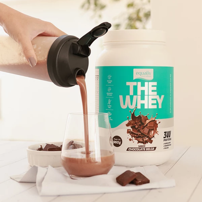 Whey 3w Chocolate Belga 480g Equaliv Equaliv
