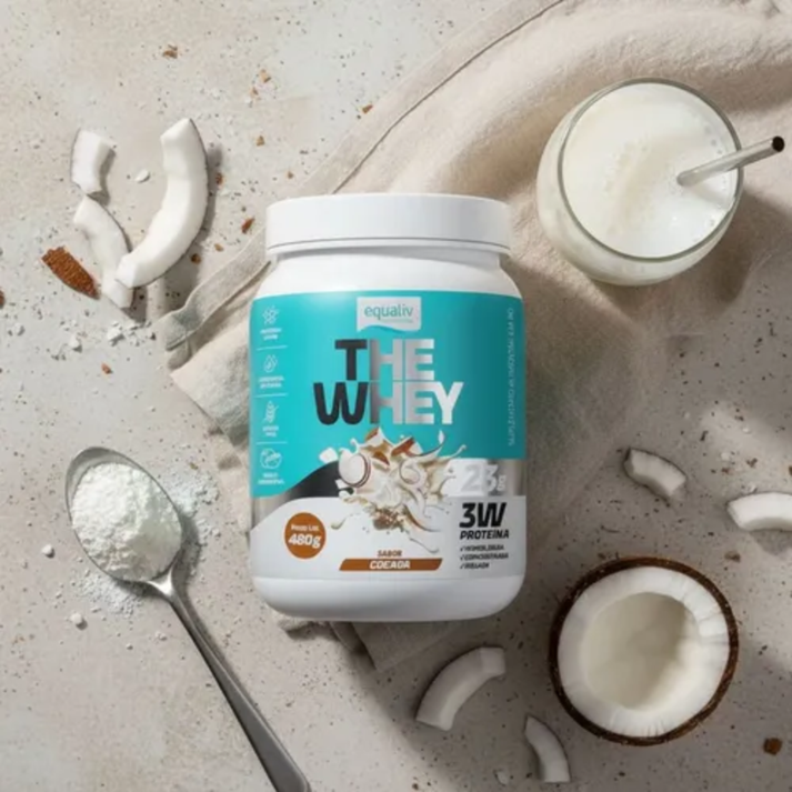 Whey 3W Cocada 480g Equaliv Equaliv