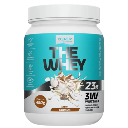 Whey 3W Cocada 480g Equaliv Equaliv