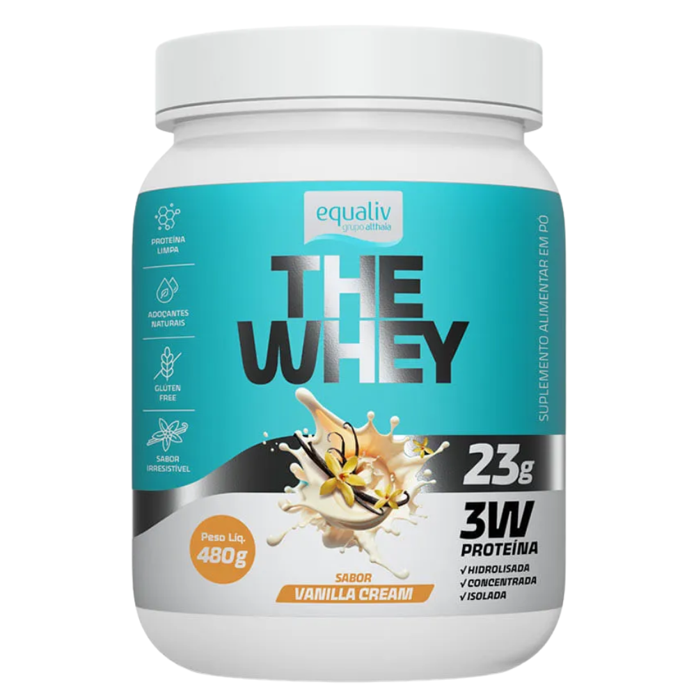 Whey 3W Vanilla Cream 480g Equaliv Equaliv
