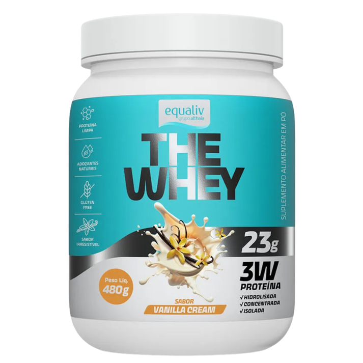 Whey 3W Vanilla Cream 480g Equaliv Equaliv