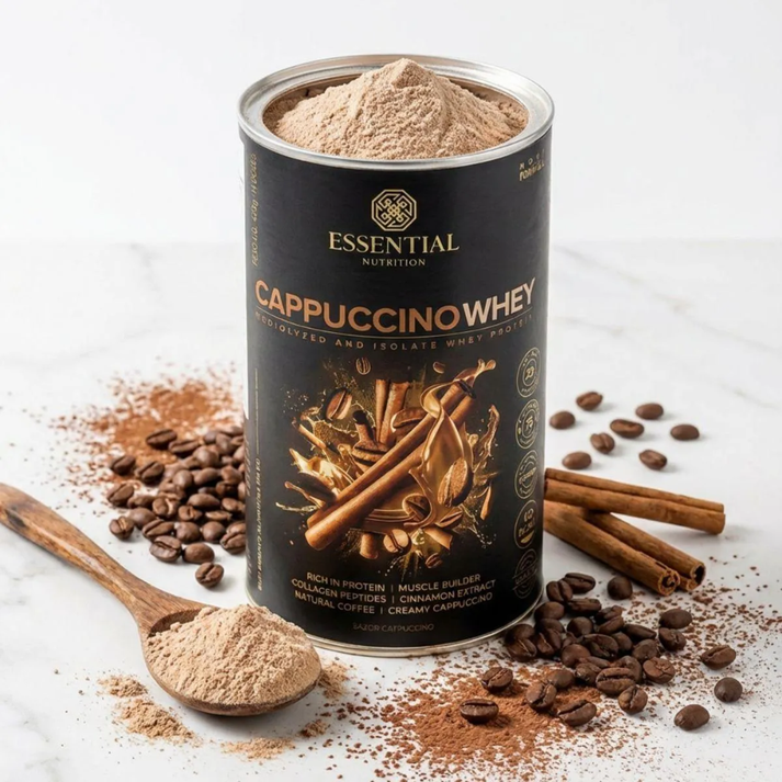 Whey Protein Cappuccino 420g Essential Essential