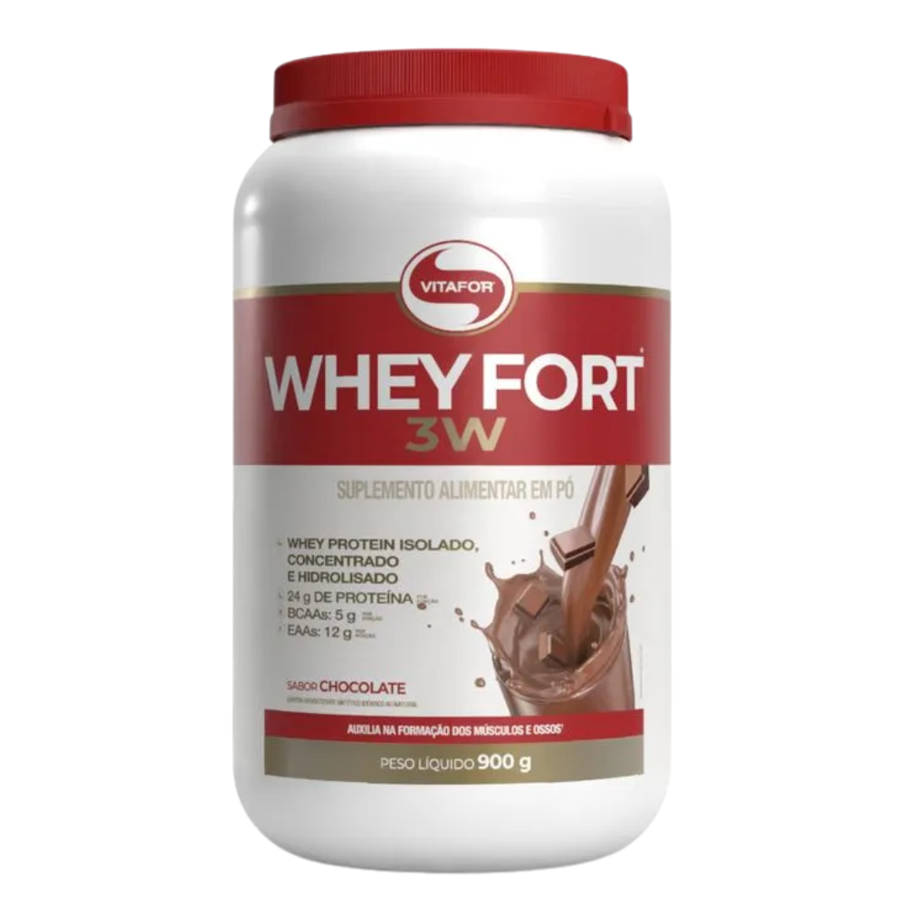 Whey Fort Chocolate 900g Vitafor
