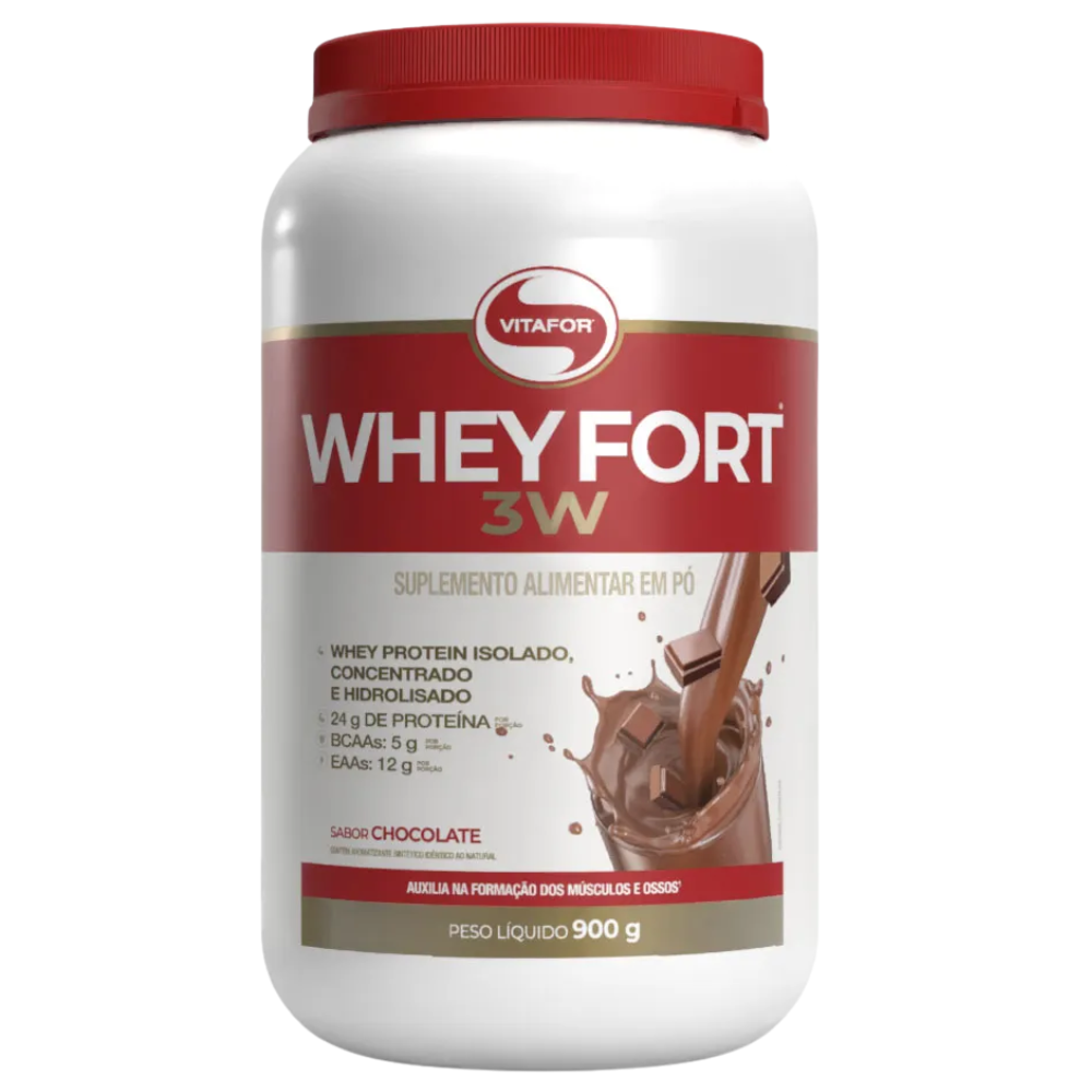 Whey Fort Chocolate 900g Vitafor Vitafor