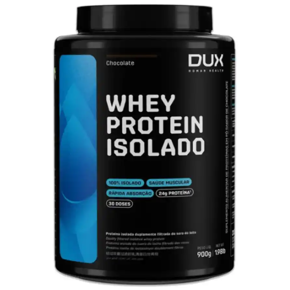 Whey Protein Isolado Chocolate 900g Dux Dux