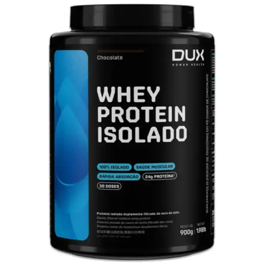 Whey Protein Isolado Chocolate 900g Dux Dux