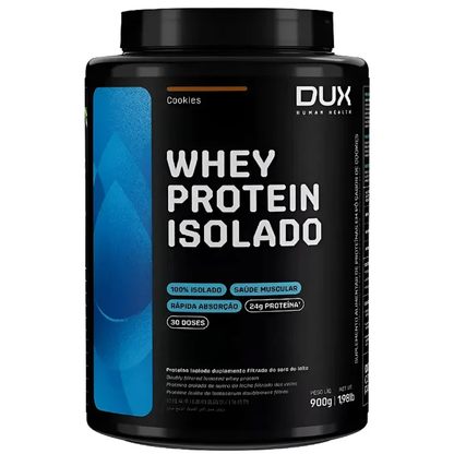 Whey Protein Isolado 900g Cookies Dux Dux