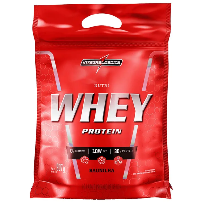 Whey Protein 100% Pure Baunilha 900g Integralmédica Integral Medica