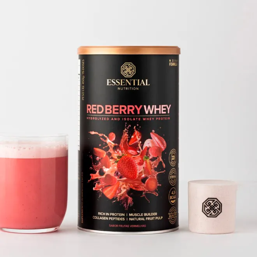 Red Berry Whey 450g Essential Essential