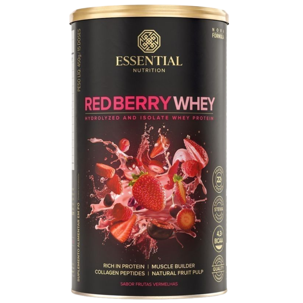 Red Berry Whey 450g Essential Essential