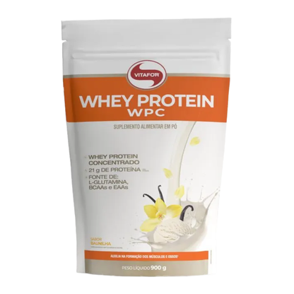 Whey Protein WPC Baunilha 900g Vitafor
